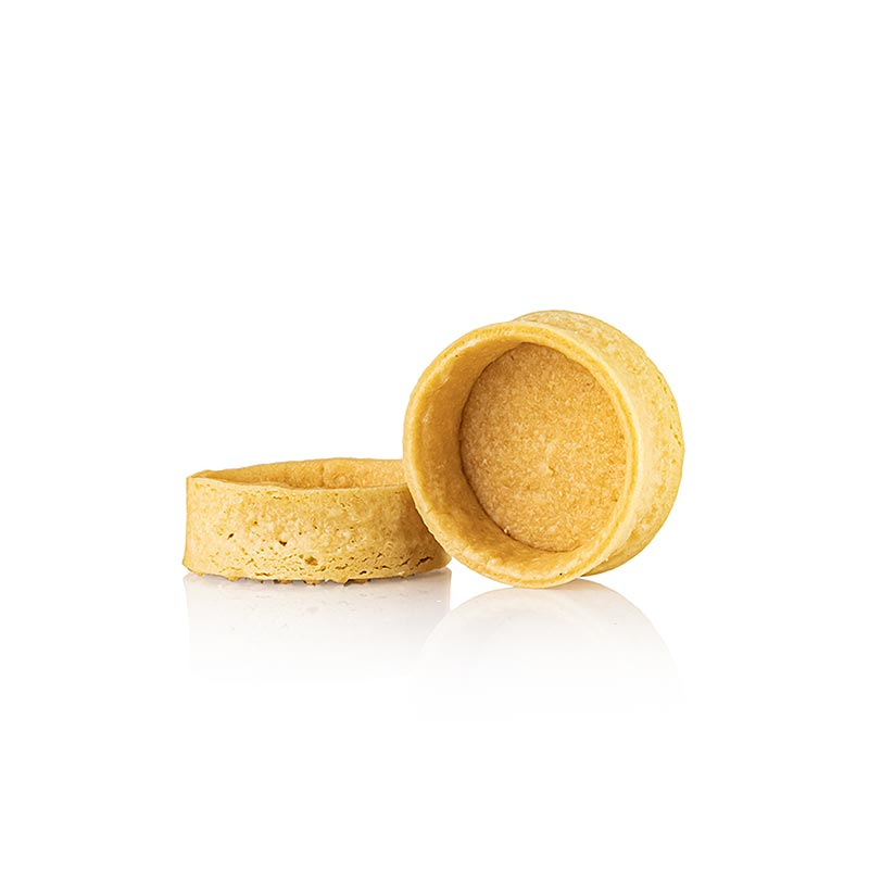 Tartelettes de dessert à la vanille, Ø 47 x 19 mm (h), La Rose Noire SRSW125, 1,125 kg, 125 pièces
