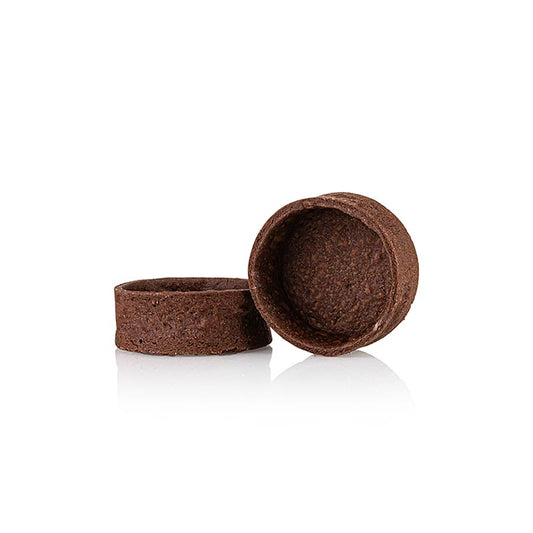 Tartellette da dessert al cioccolato, Ø 33 x 19 mm (altezza), La Rose Noire MRCH210, 1,26 kg, 210 pezzi