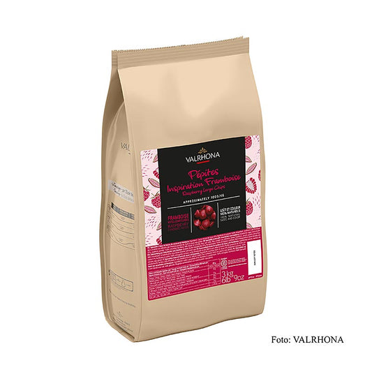 Valrhona Inspiration Himbeere, BACKFEST, Spezialität mit Kakaobutter (56304), 3 kg