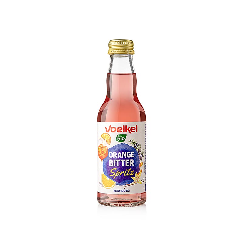 Voelkel - "Orange Bitter Spritz", alkoholfreier Cocktail, BIO, 200 ml