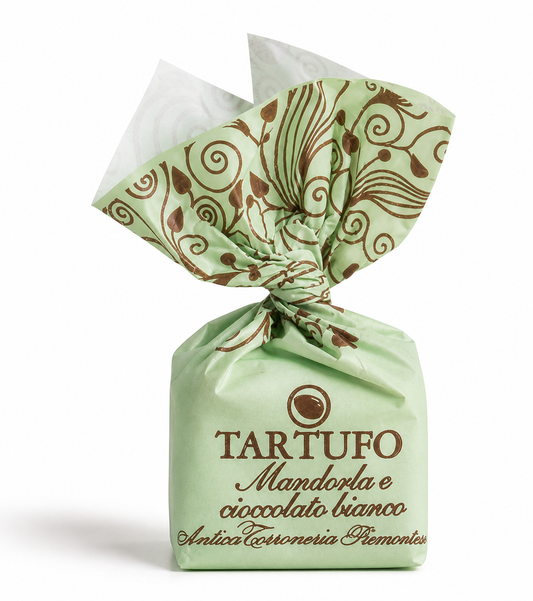 Antica Torroneria Piemontese : truffes au chocolat blanc et aux amandes, en vrac, 1 kg