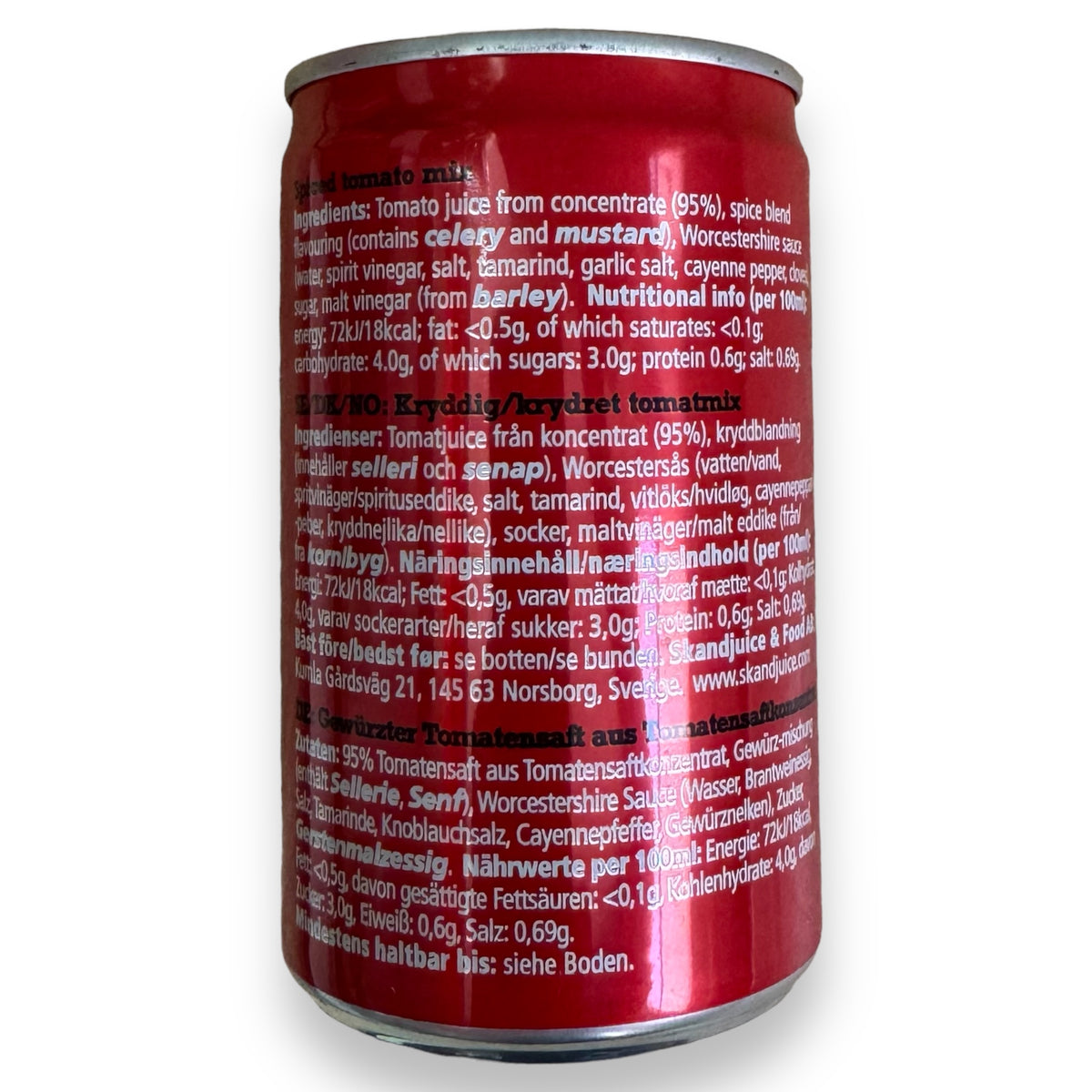 Jus de tomate Big Tom « Spiced Tomato Juice » BLOODY MARY MIX, Boîte | Café, Thé, Boissons  sans alcool Boissons  thungourmet