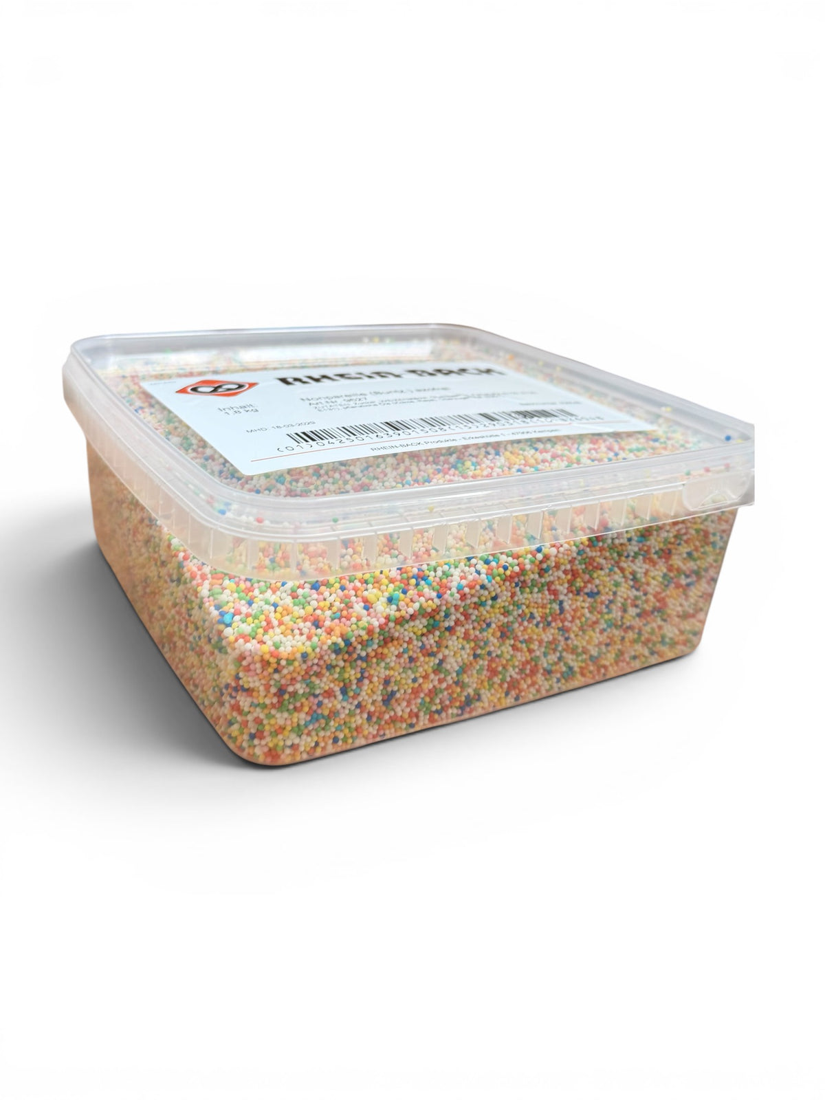Vermicelles de sucre multicolores Nonpareille 1,8 kg – Perles d'amour pour glaces et pâtisseries 1,8 kg